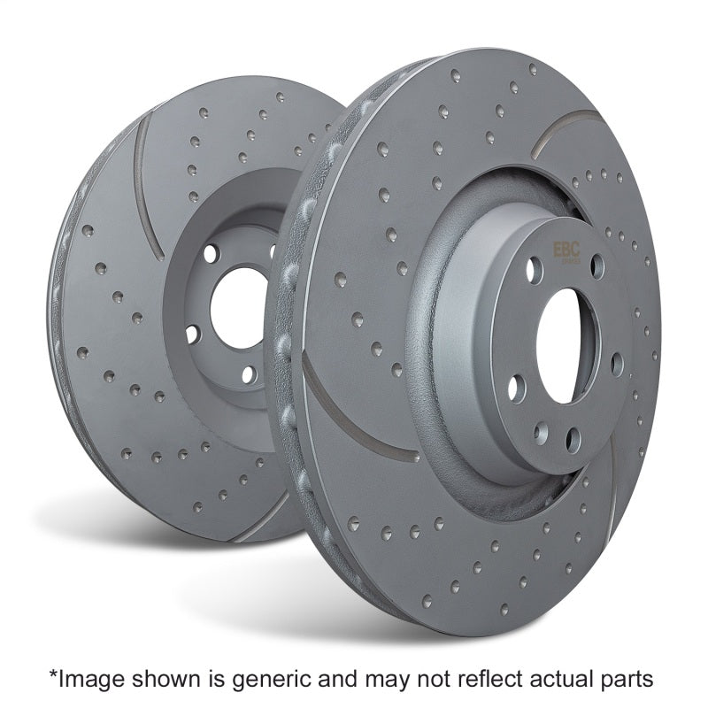 EBC 12+ Subaru BRZ 2.0 (solid rear rotors) GD Sport Rear Rotors