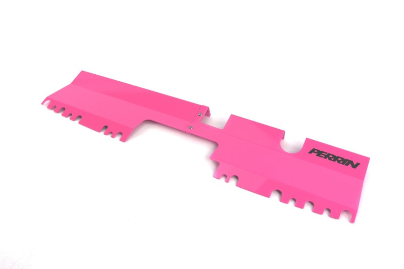 PERRIN 15-21 Subaru WRX/STI Radiator Shroud (Without OEM Intake Scoop) - Hyper Pink