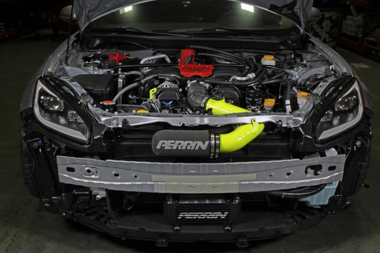 PERRIN 22-26 Subaru BRZ / Toyota GR86 Cold Air Intake - Neon Yellow