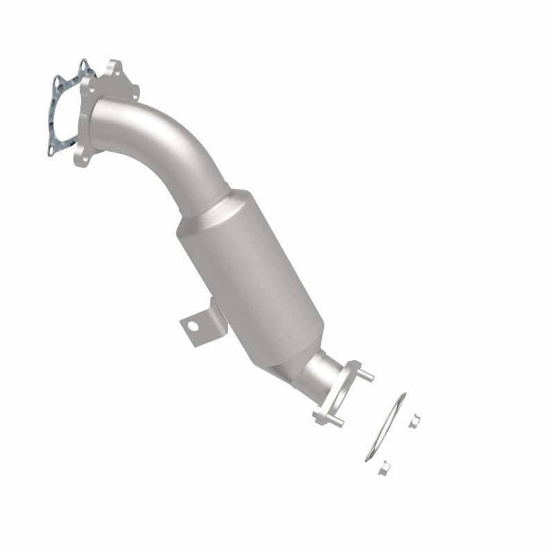 MagnaFlow Direct Fit Catalytic Converter 08-09 Subaru STi front OEM