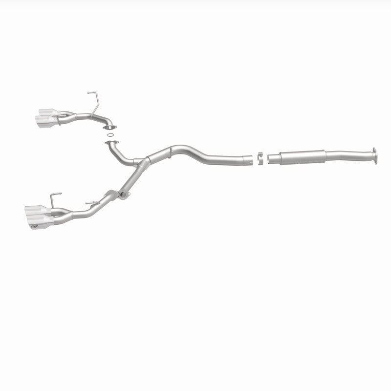 MagnaFlow SYS Cat-Back 15-17 Subaru WRX Sti 2.5L Polished 3in Tips