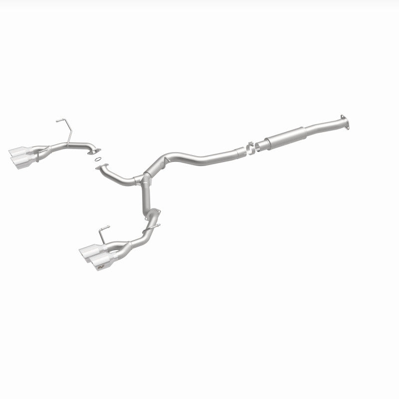MagnaFlow SYS Cat-Back 15-17 Subaru WRX Sti 2.5L Polished 3in Tips