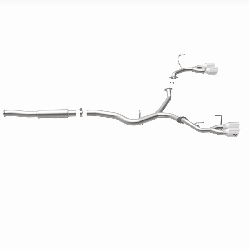 MagnaFlow SYS Cat-Back 15-17 Subaru WRX Sti 2.5L Polished 3in Tips