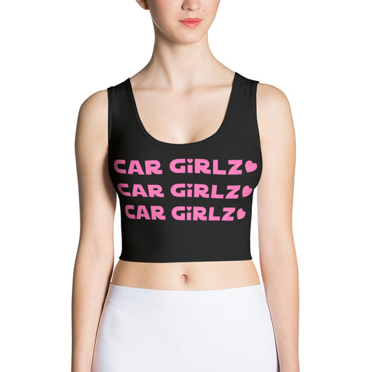 Car Girlz Crop Top Pink