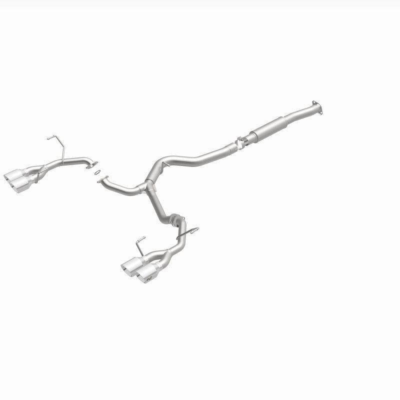 MagnaFlow SYS Cat-Back 15-17 Subaru WRX Sti 2.5L Polished 3in Tips