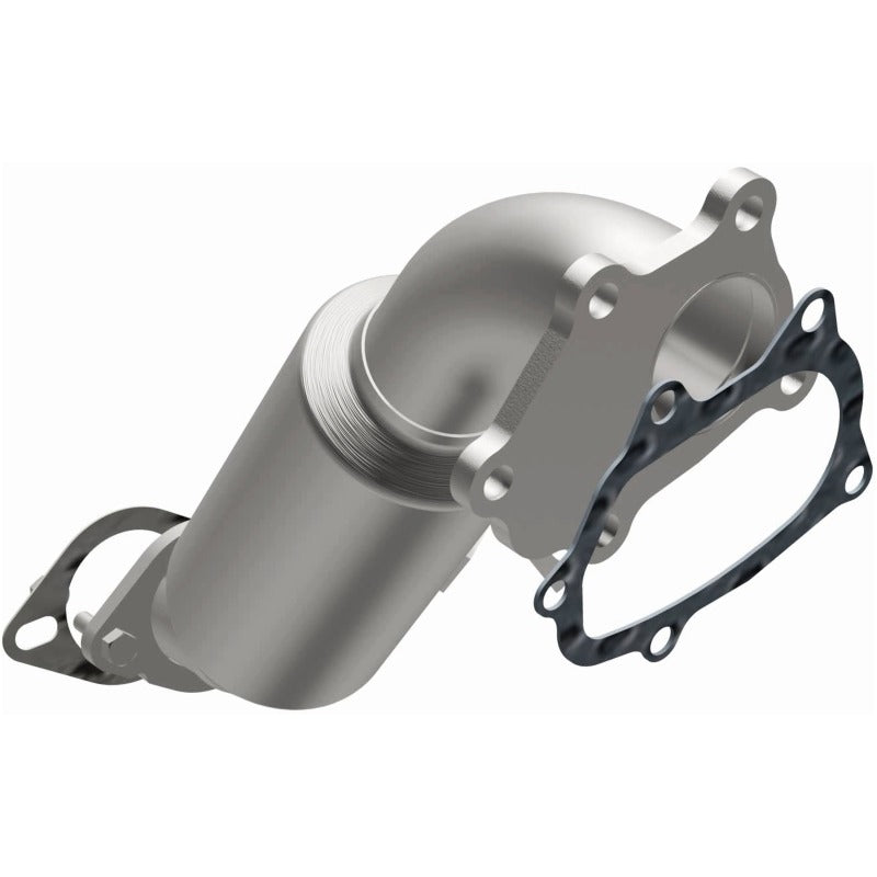 MagnaFlow Direct Fit Catalytic Converter 08-09 Subaru STi front OEM