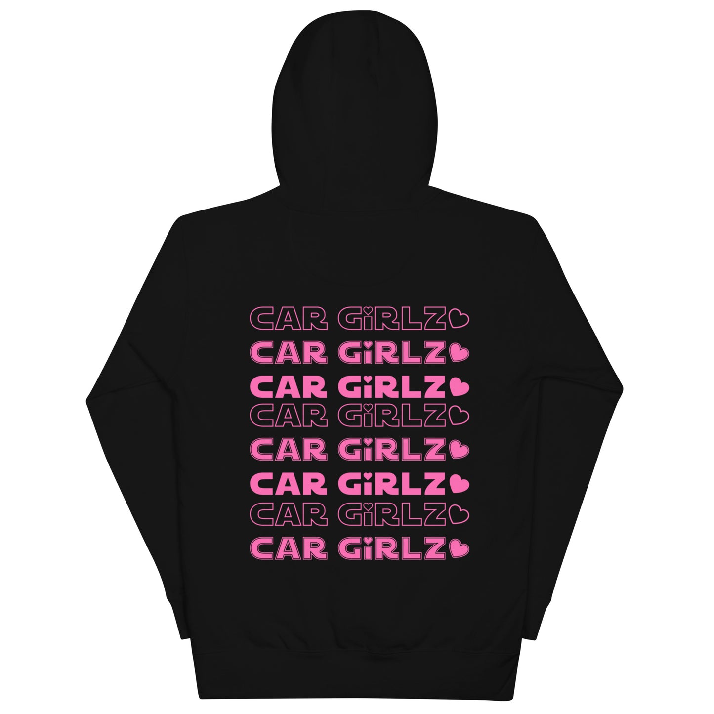 Car Girlz Pink Hoodie