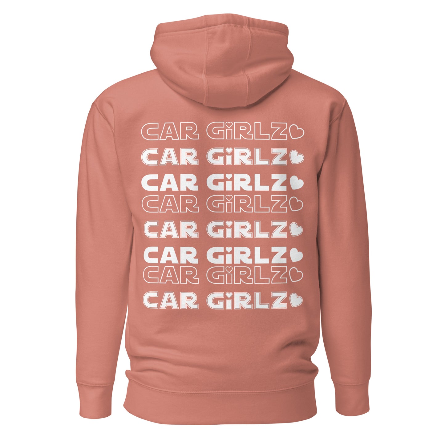 Car Girlz Hoodie White