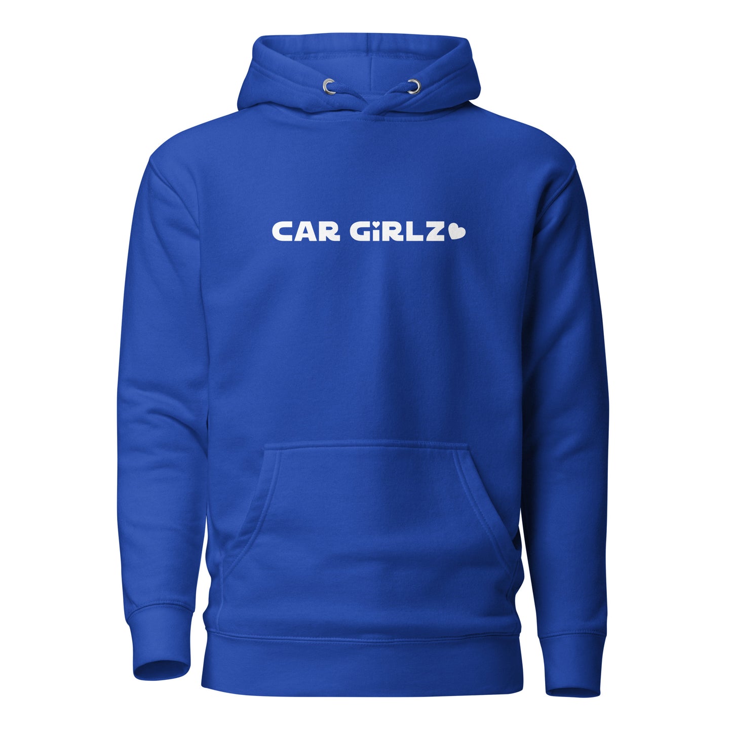 Car Girlz Hoodie White