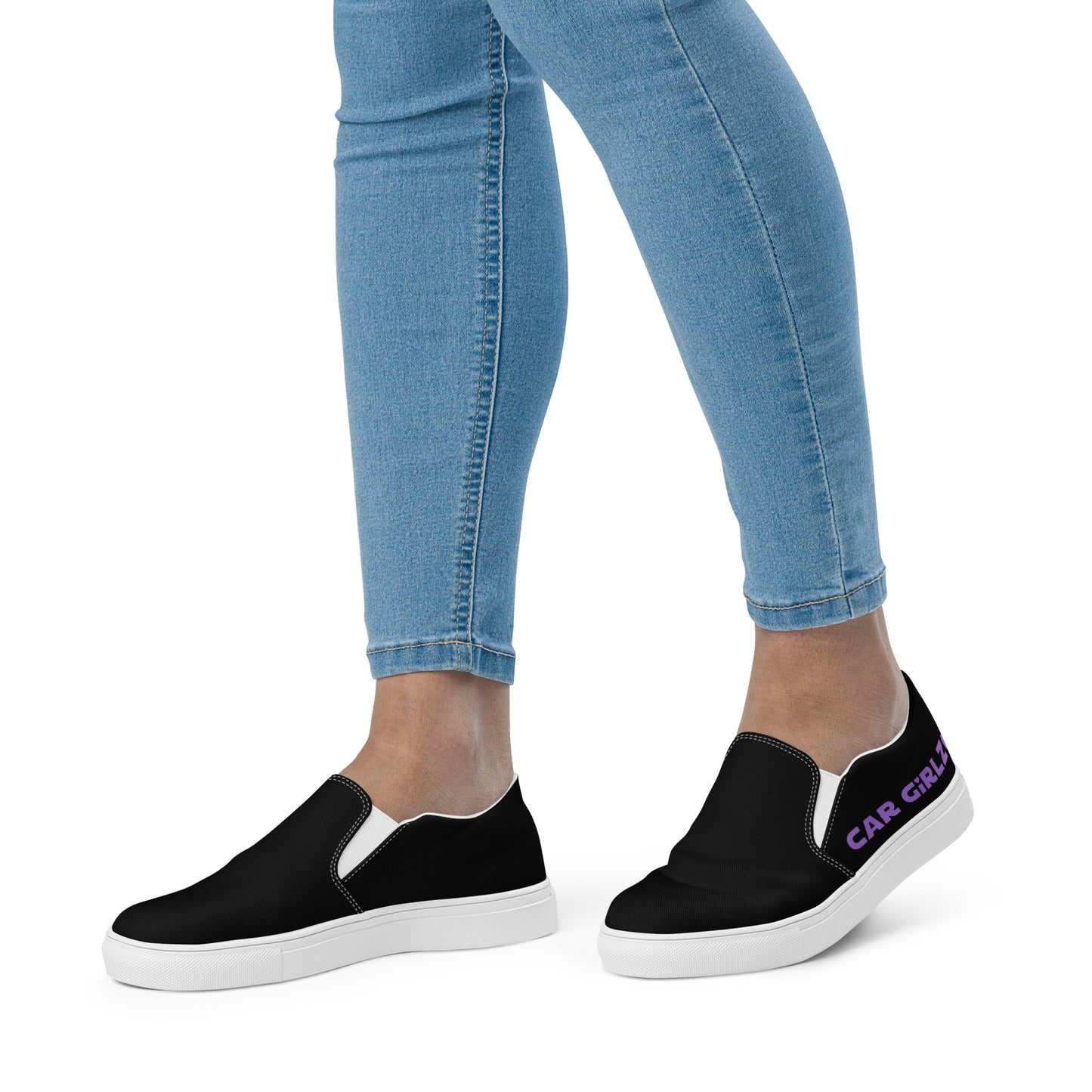 Car Girlz Lavender slip-on shoes